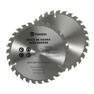 Foto 1 | Disco de Sierra Fumetax para Madera 12''x80t