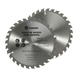 Foto 1 | Disco de Sierra Fumetax para Madera 10''x30t