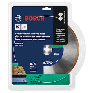 Foto 2 | Baldosa Cerámica Diamond Blade Bosch Db1043s De 10 Cm Con Forma De Árbol De 1,6 Cm - Venta Internacional.