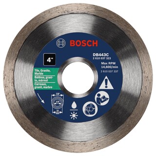Foto 1 | Disco De Diamante Bosch Db443c De 10 Cm Para Baldosas, Granito Y Mármol - Venta Internacional.