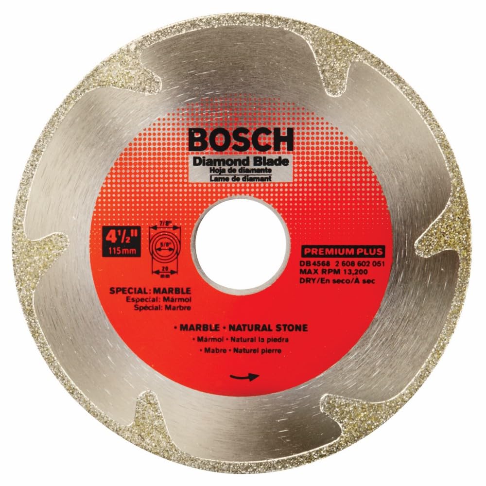 Foto 1 | Disco De Diamante Bosch Db4568 Premium Plus De 4,5 Pulgadas Para Mármol - Venta Internacional.