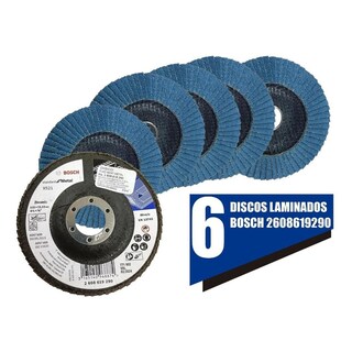 Foto 2 | Disco Flap Laminado Bosch Grano 40 6 Pzas