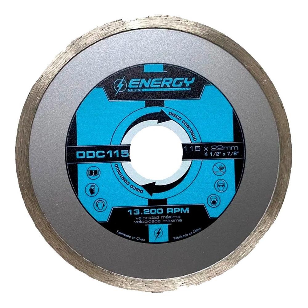 Foto 3 pulgar | 7 Discos Diamante Corte Azulejo-porcelanato Energy 4 1/2pulg