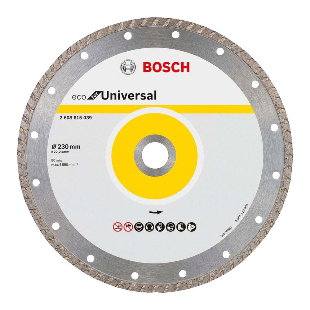 Foto 2 pulgar | Disco Diamantado Bosch 230mm Turbo Eco Universal - Concreto