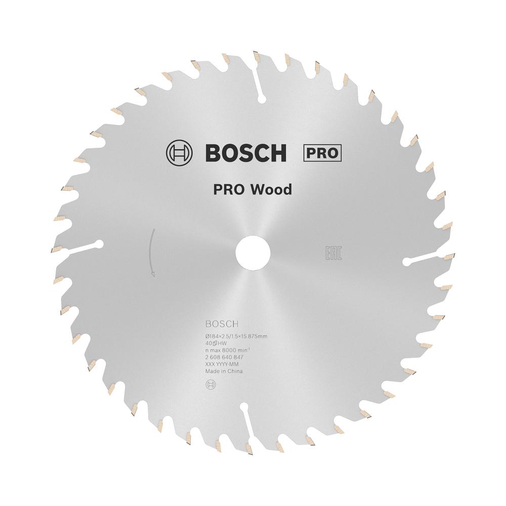 Foto 1 | Disco Sierra Circular Bosch 7-1/4' Optiline Wood 40 Dientes