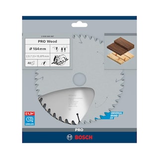 Foto 3 | Disco Sierra Circular Bosch 7-1/4' Optiline Wood 40 Dientes