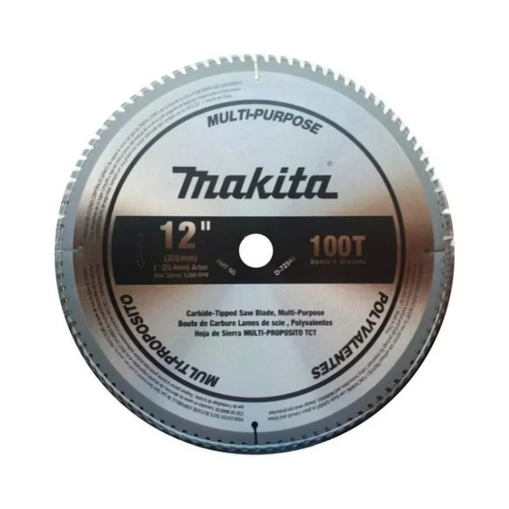 Disco Sierra Circular Makita 100 Dientes 12x1' Tct Multi Propósito