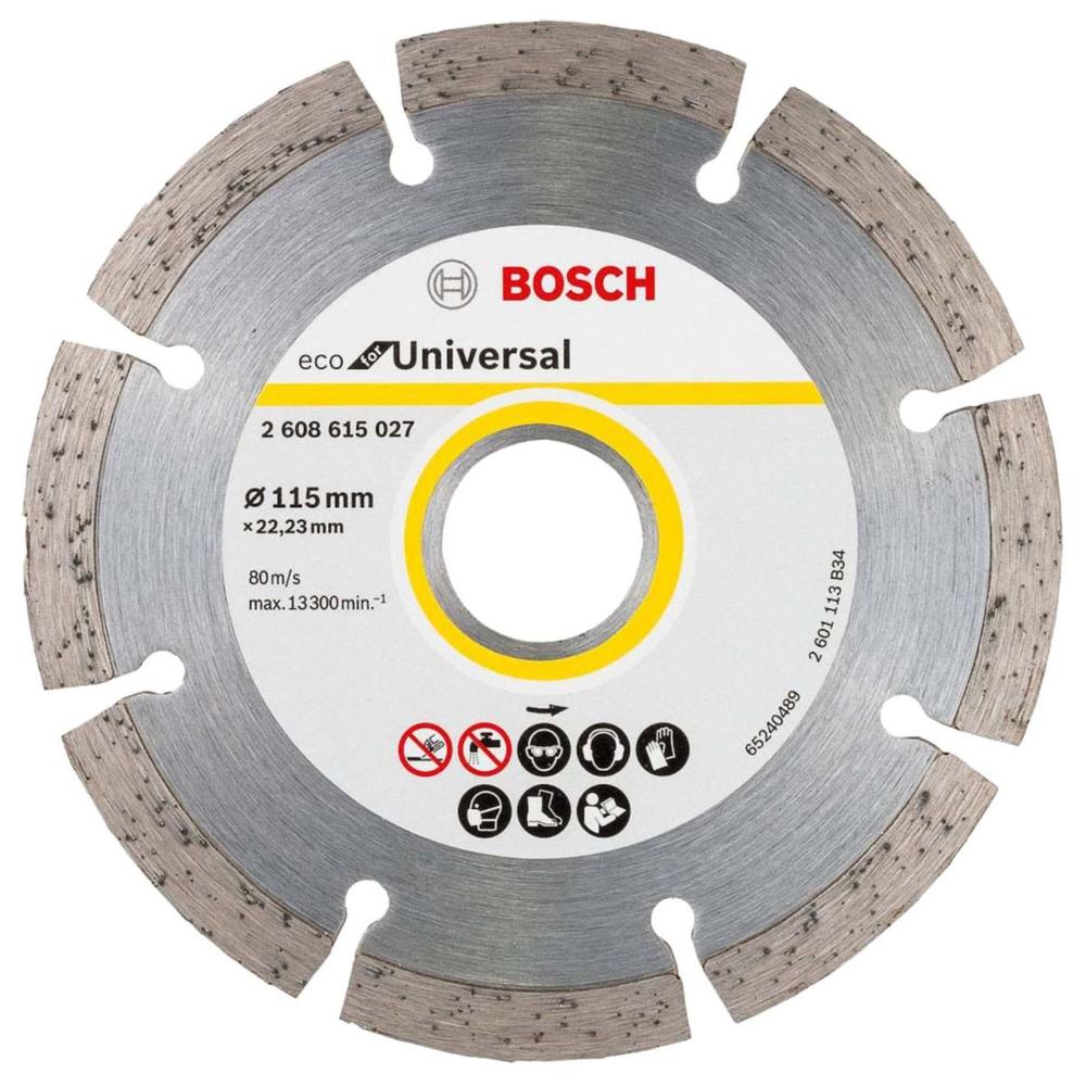 Foto 3 pulgar | Discos Diamantado Bosch 115mm Eco Universal Corte - 6 Piezas