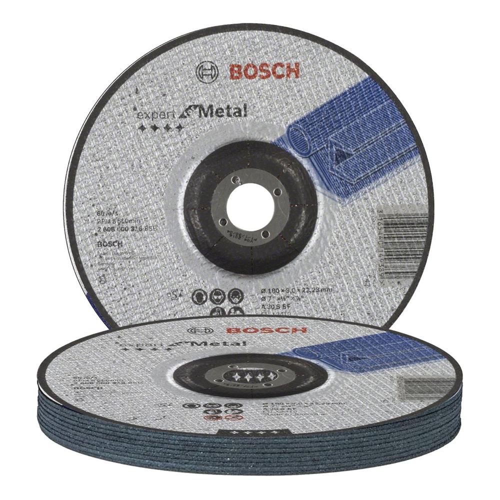 Foto 3 pulgar | Discos Bosch De Corte Abrasivo 7' Expert Para Metal - 10 Pzs