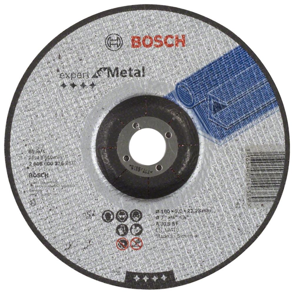 Foto 6 pulgar | Discos Bosch De Corte Abrasivo 7' Expert Para Metal - 10 Pzs