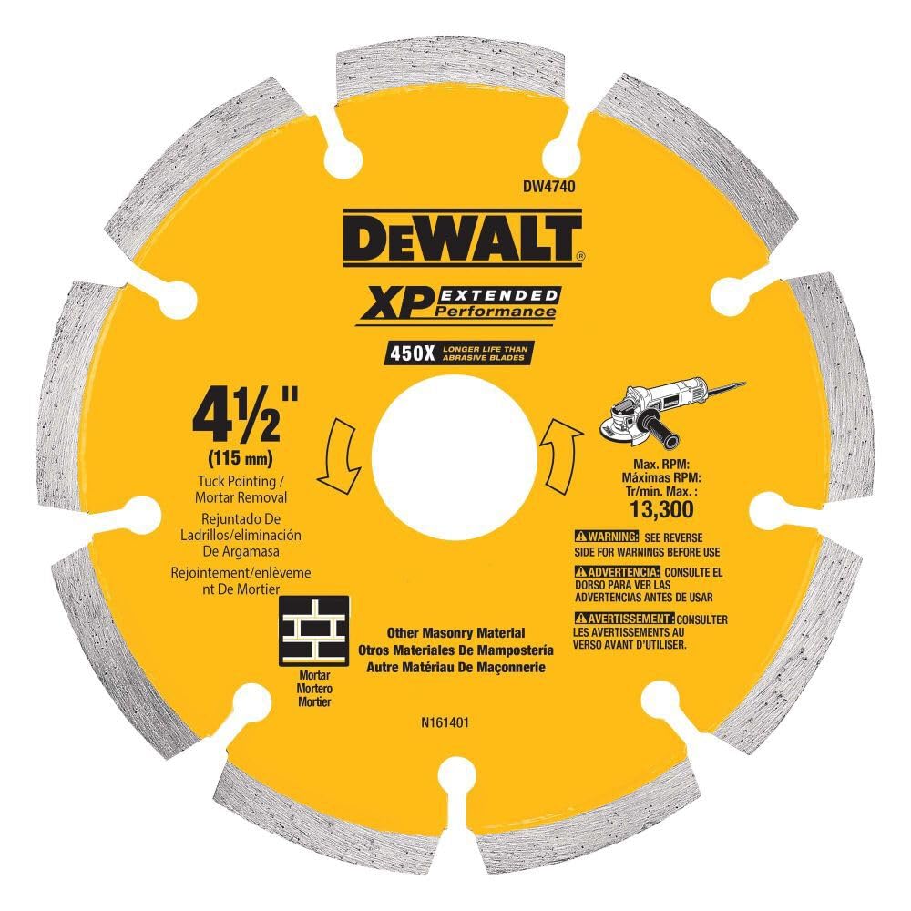 Foto 2 pulgar | Disco Tuck Point Dewalt Dw4740 - Venta Internacional