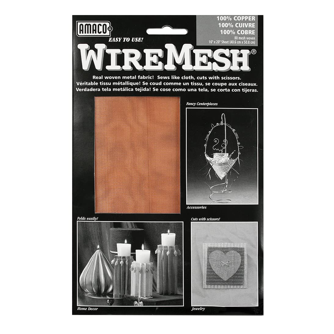 Foto 1 | Malla Metálica Para Modelar Amaco Paragona Copper 406 Mm X 508 Mm - Venta Internacional.