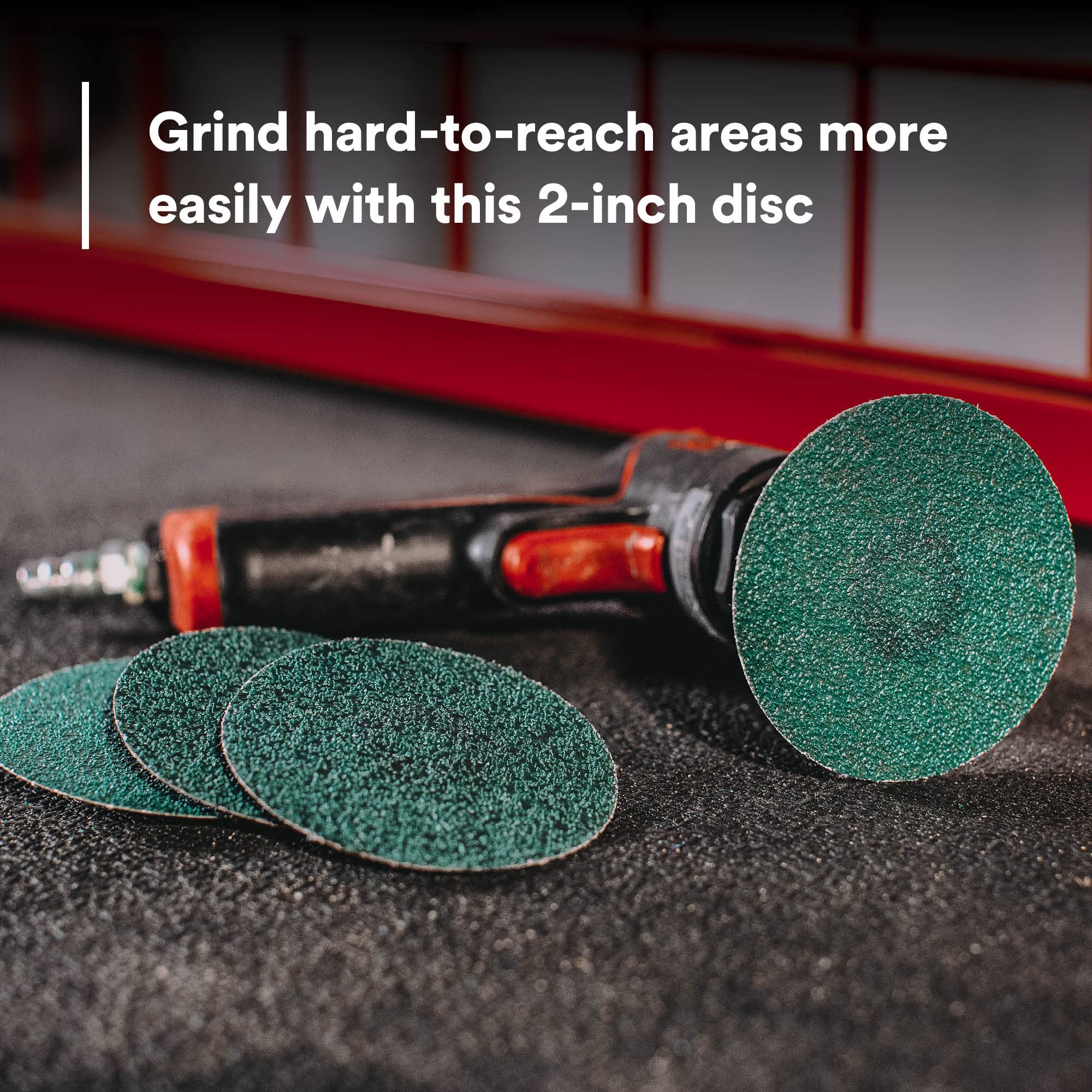 Foto 4 | Roloc Disc 3m Green Corps 36526, Grano 60, Resistente, 2 Pulgadas - Venta Internacional.