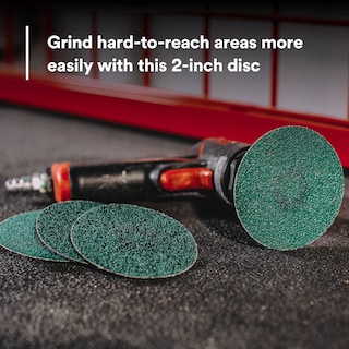 Foto 4 | Roloc Disc 3m Green Corps 36526, Grano 60, Resistente, 2 Pulgadas - Venta Internacional.