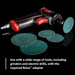 Foto 5 | Roloc Disc 3m Green Corps 36526, Grano 60, Resistente, 2 Pulgadas - Venta Internacional.