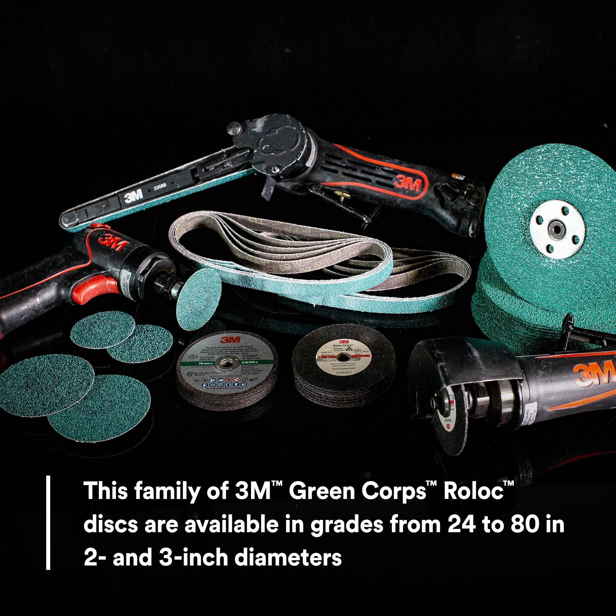 Foto 8 pulgar | Roloc Disc 3m Green Corps 36526, Grano 60, Resistente, 2 Pulgadas - Venta Internacional.
