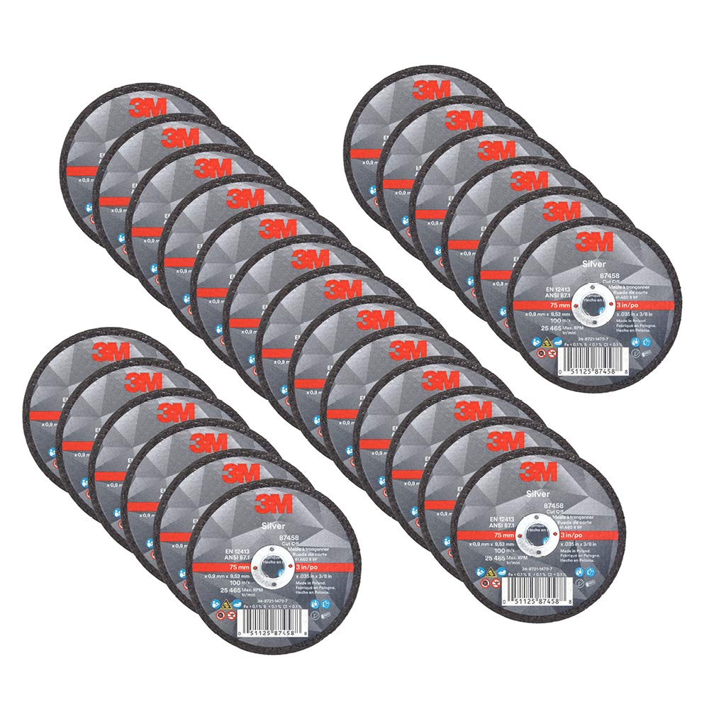Disco De Corte 3m Silver 87458 T1 7,62 Cm X 0,889 Cm X 0,952 Cm - Venta Internacional.