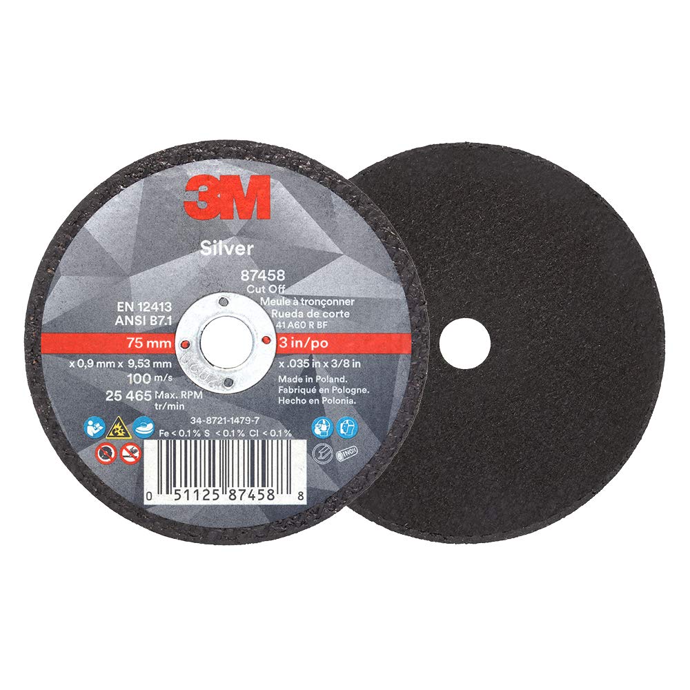 Foto 4 pulgar | Disco De Corte 3m Silver 87458 T1 7,62 Cm X 0,889 Cm X 0,952 Cm - Venta Internacional.