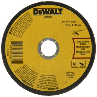 Foto 1 | Disco De Corte Dewalt Dwa8050 T1 4 X 1,1 X 16 Cm Para Metal - Venta Internacional.
