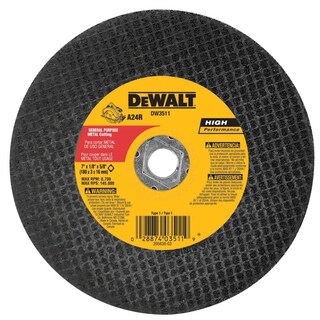 Foto 1 | Cuchilla Abrasiva De Metal Dewalt Dw3511 De 7 Pulgadas Para Metal - Venta Internacional.