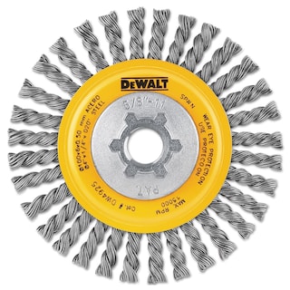 Foto 1 | Rueda De Alambre Dewalt Dw4925b 10 Cm X 1,6 Mm De Acero Al Carbono - Venta Internacional.