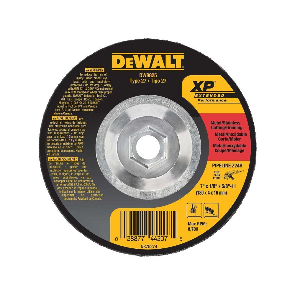 Foto 2 pulgar | Muela Abrasiva Dewalt 7x1.8x1.6cm Xp 11 - Venta Internacional.