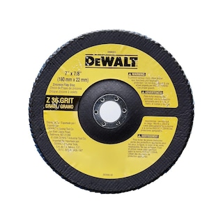 Foto 1 | Disco Amoladora Angular Dewalt Dw8321, Circonita De Grano 36, 7 Pulgadas - Venta Internacional.