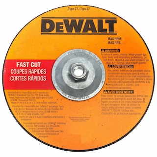 Foto 6 | Disco Abrasivo De Corte Dewalt De 9 Pulgadas Para Corte Rápido - Venta Internacional.