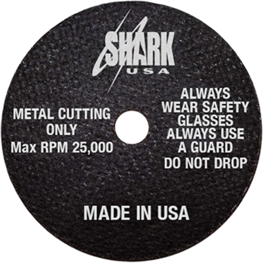 Foto 2 pulgar | Ruedas De Corte Shark 12704 De 7,6 Cm X 1,6 Mm X 0,95 Cm, 54 Granos, Paquete De 10 Unidades - Venta Internacional.