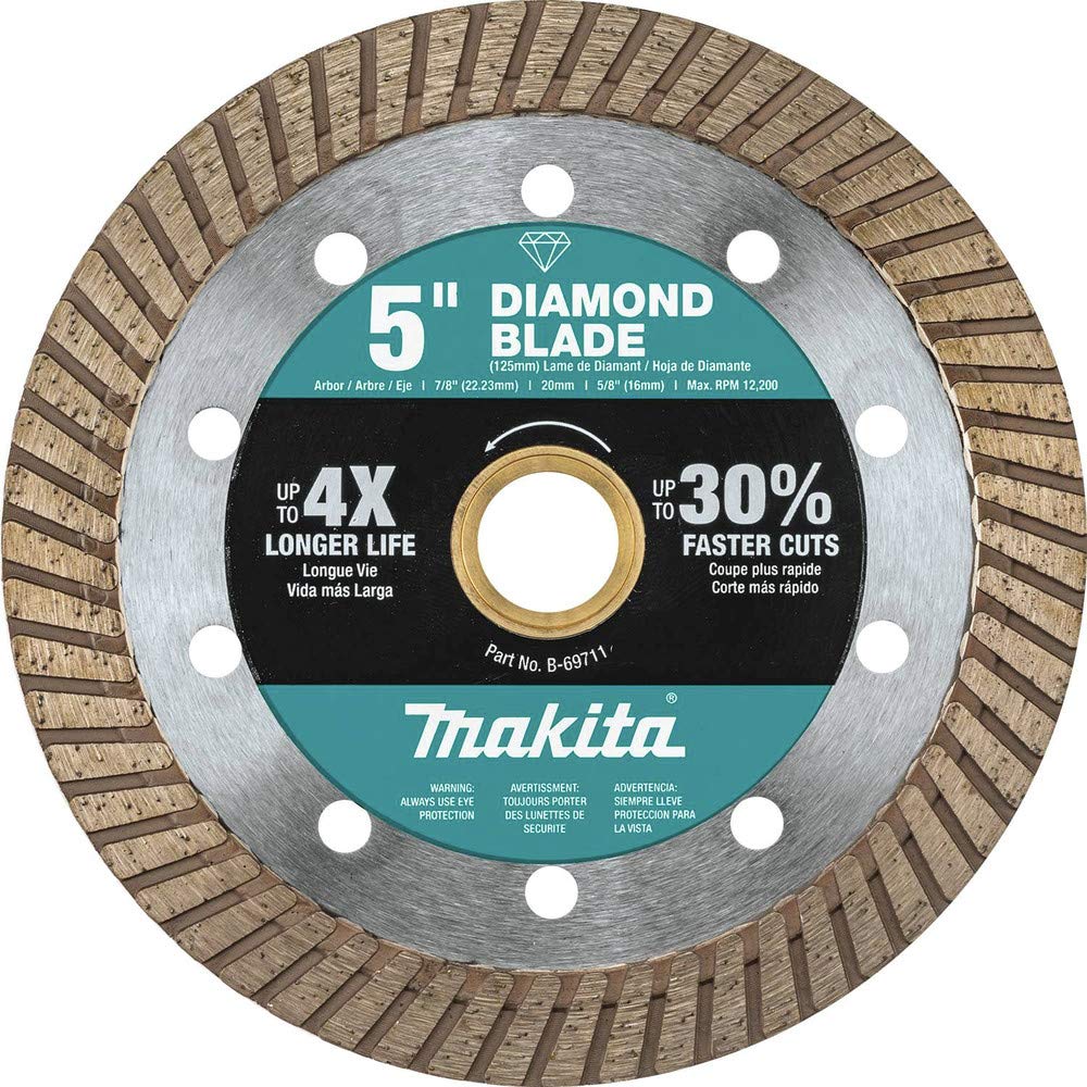 Foto 2 pulgar | Diamond Blade Makita B-69711 Turbo De Uso General De 5 Pulgadas - Venta Internacional.
