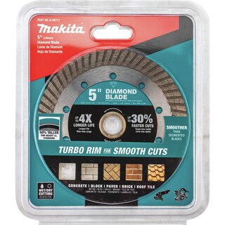 Foto 2 | Diamond Blade Makita B-69711 Turbo De Uso General De 5 Pulgadas - Venta Internacional.