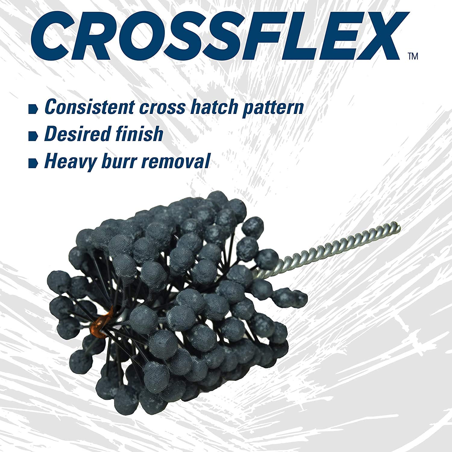Foto 5 pulgar | Cepillo Perforado Weiler Crossflex Standard Duty 1/4'', Grano 180sc - Venta Internacional.