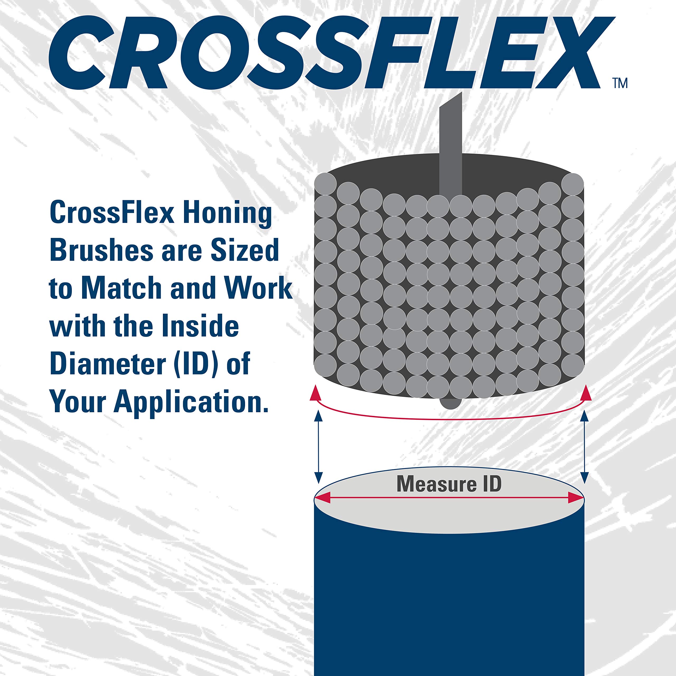 Foto 5 | Cepillo Perforado Weiler Crossflex Standard Duty 1/4'', Grano 180sc - Venta Internacional.