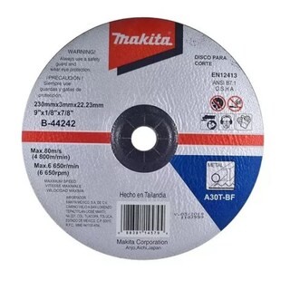 Foto 1 | Disco 9'' para Corte de Metal Makita B-44242