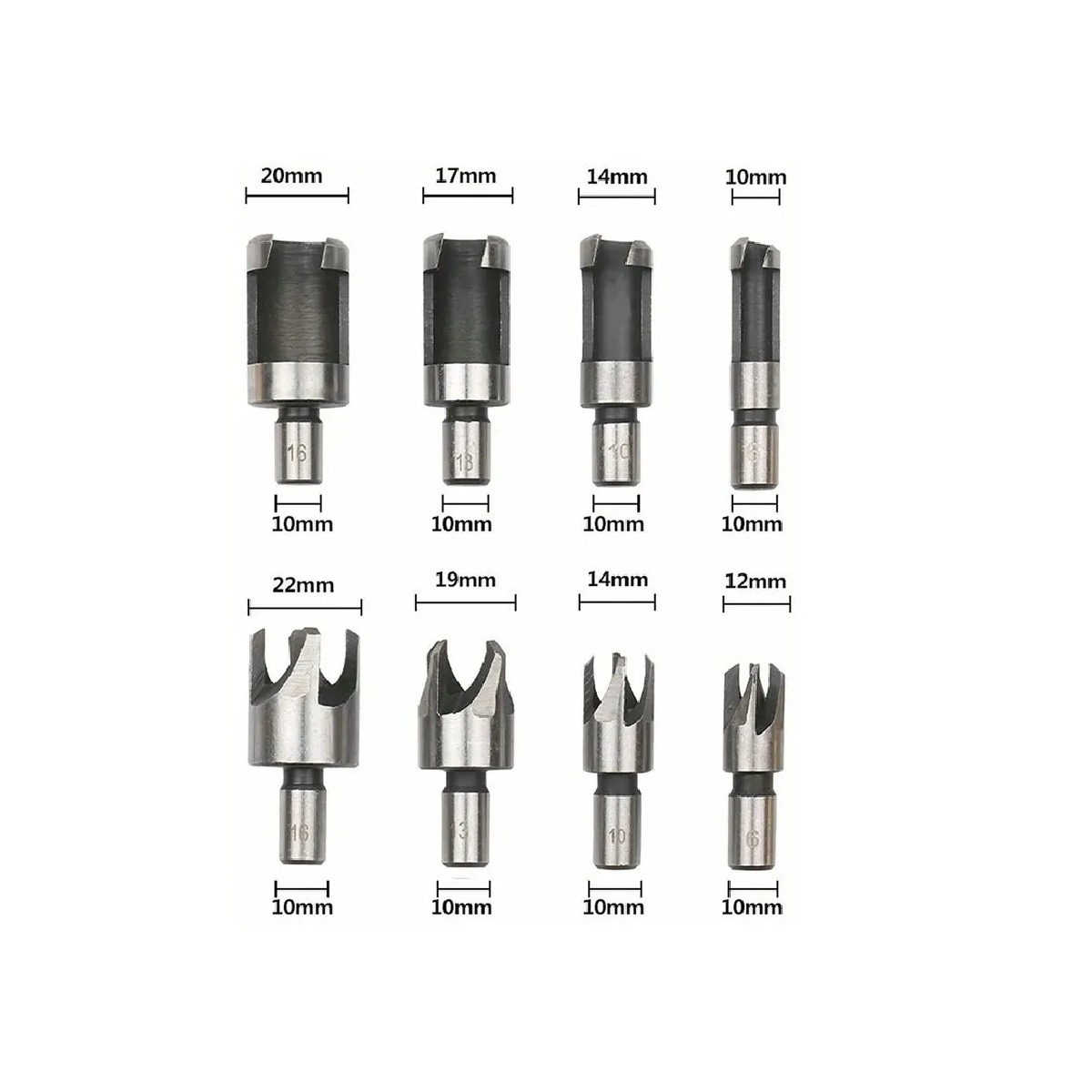 Foto 3 pulgar | Herramientas de Perforación para Chaflán Carpintería Eo Safe Imports