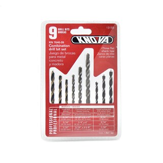 Foto 1 | Brocas Knova KN 7646-09 9 Piezas
