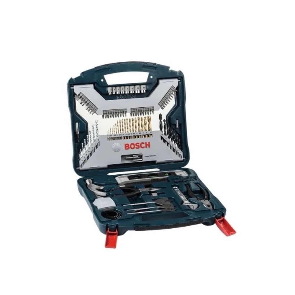 Maletin Mixto Brocas Puntas X-line 103 Pzas Reparacion Bosch