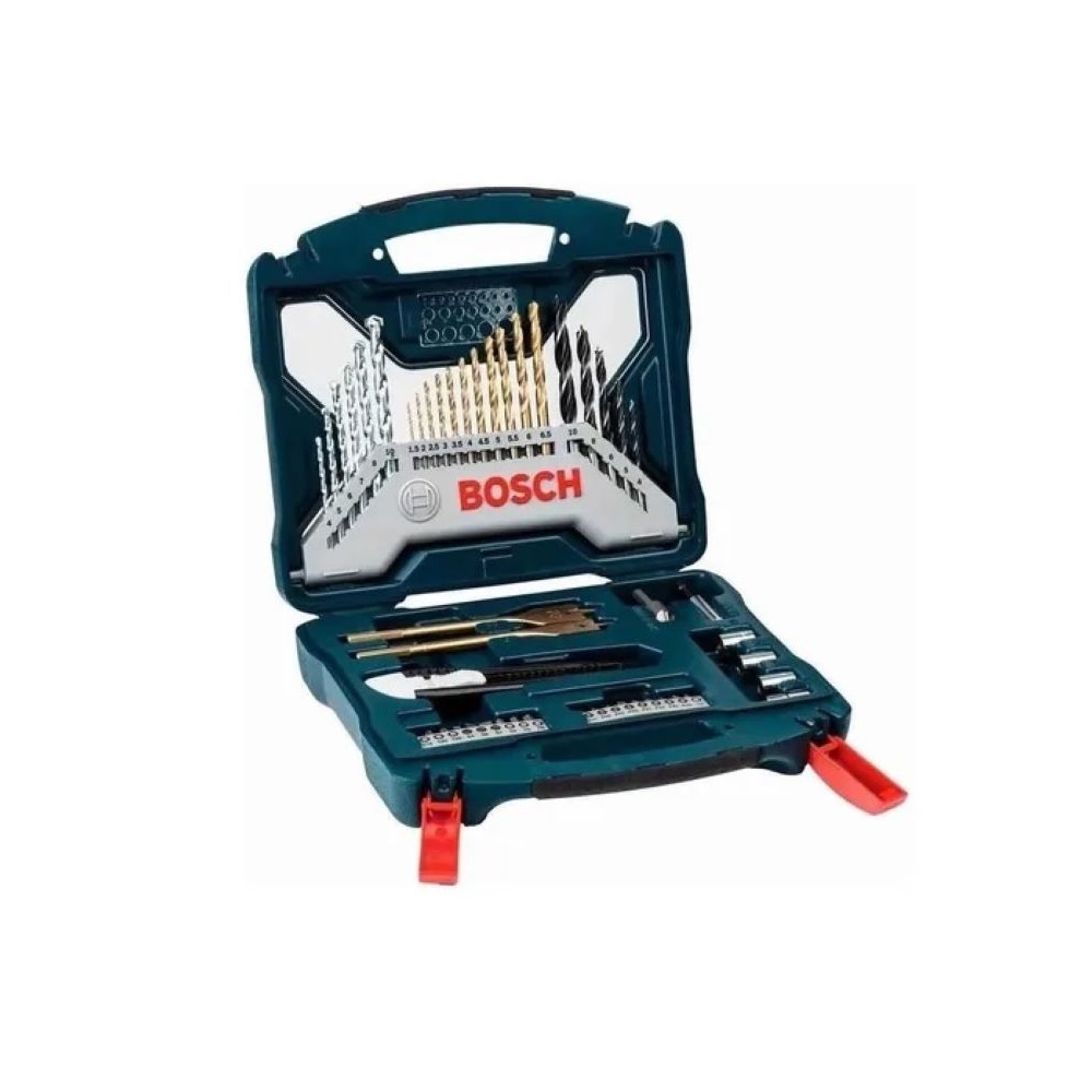 Foto 1 | Maletin Puntas Brocas Mixto X-line 50 Pzs Metal Madera Bosch