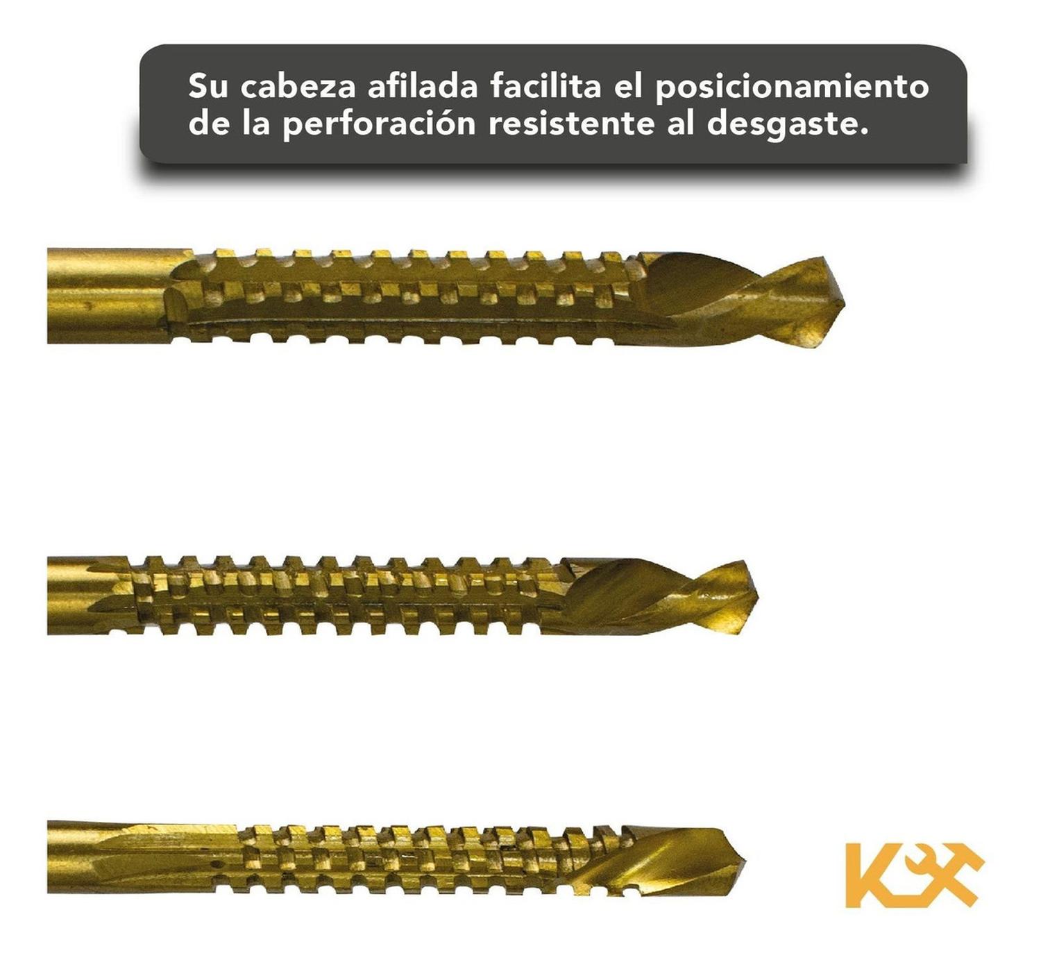 Foto 6 pulgar | Brocas para Taladro Kingsman 6 Piezas