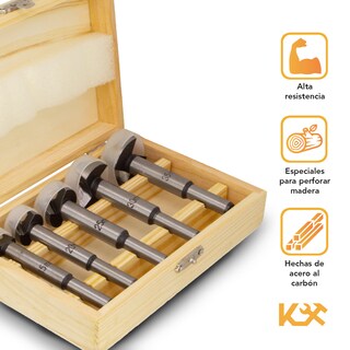 Foto 2 | Brocas para Taladro Kingsman 5 Piezas