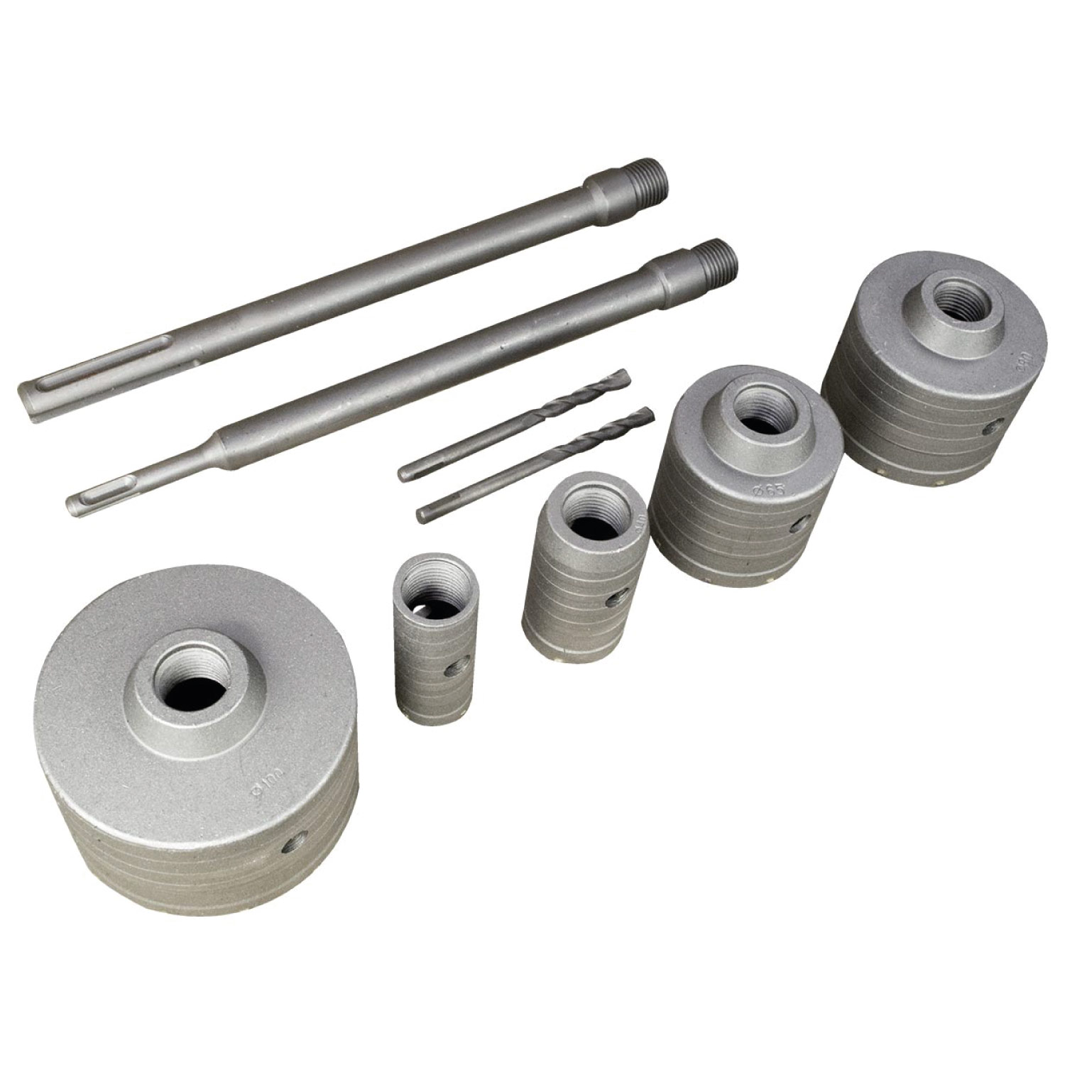 Maletin Sierra Copa Sds Plus y Max 9 piezas Perforación Concreto