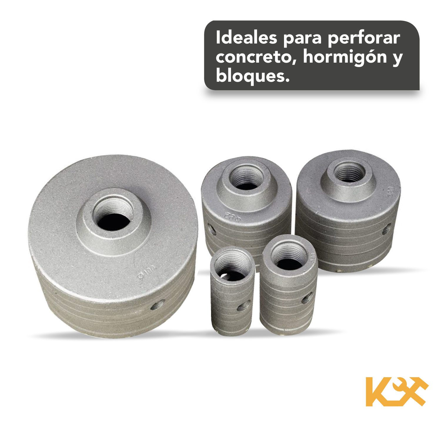 Foto 4 pulgar | Maletin Sierra Copa Sds Plus y Max 9 piezas Perforación Concreto