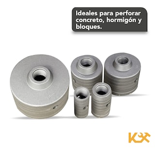 Foto 3 | Maletin Sierra Copa Sds Plus y Max 9 piezas Perforación Concreto