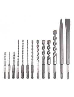 Foto 3 | Juego de Brocas y Cinceles Makita D-31734 color Gris 13 Piezas