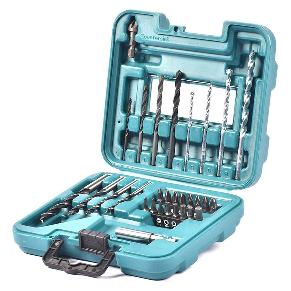 Juego De Accesorios Con 30 Pcs Profesionales D-47204 Makita