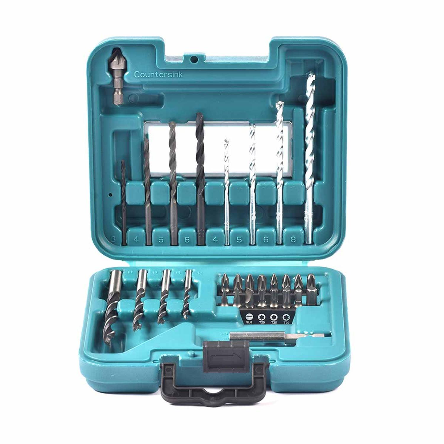 Foto 4 pulgar | Juego De Accesorios Con 30 Pcs Profesionales D-47204 Makita