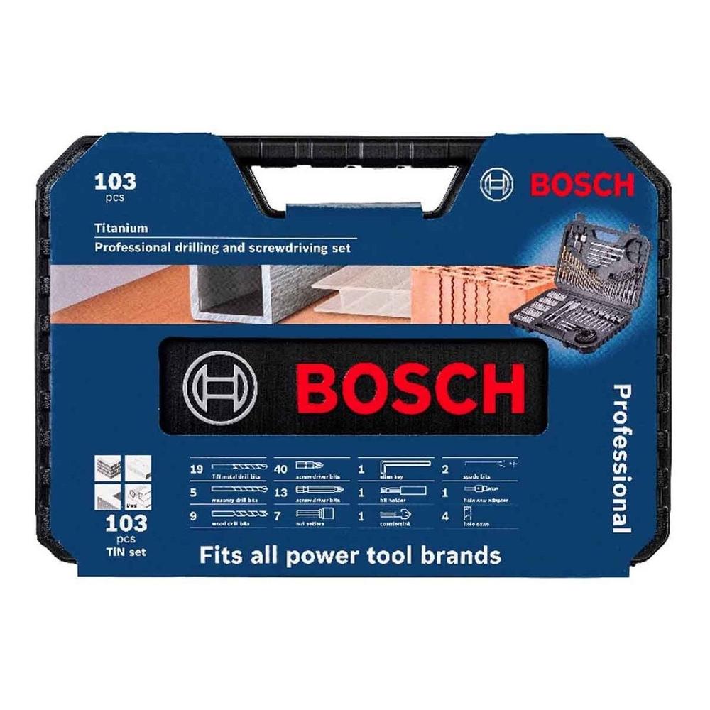 Foto 4 | Set Kit De Brocas Y Puntas Para Taladro 103 Piezas Bosch