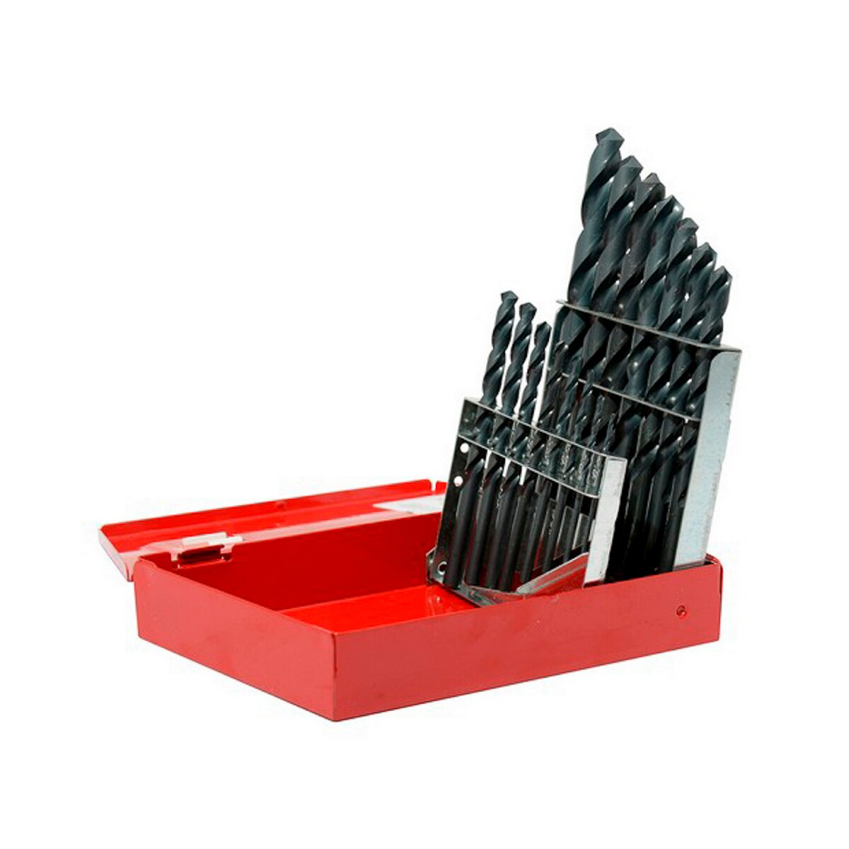 Juego Brocas Zanco Urrea Recto Acero A.v. (15 Pzas) Caja Metalica $2,015