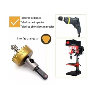 Foto 3 | Juego de Brocas Perforadoras Inoxidables 5 Pzs Eo Safe Imports Esi-8228 Multicolor