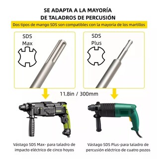 Foto 2 | Kit Brocas Sierras Copa De Concreto Pasamuro 10 pzas Eo Safe Imports Esi-8399 Plata